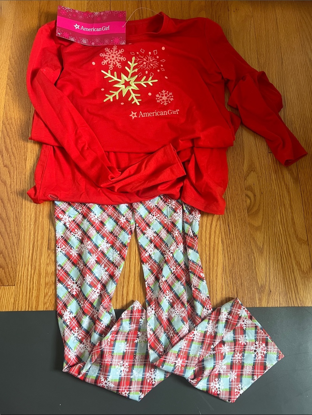 NEW American Girl XL (18/20) Holiday Dreams Snowflake Pajama Set